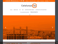 Tablet Screenshot of catalunyaite.es